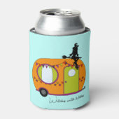 ヒッチ付きウィッチハロウィーントレーラーrvカンパー 缶クーラー (缶正面)