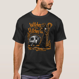 ヒッチ付き魔女 Tシャツ