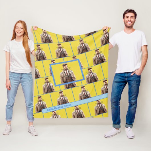 ヒットした写真の写真カスタムフリースブランケット フリースブランケット (インサイチュ)