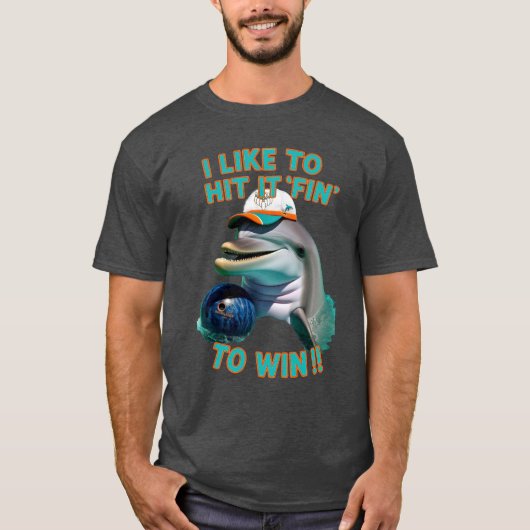 ヒットして勝つ Tシャツ (正面)