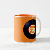 ヒットソングリング・オブ・ファイアはオールディーズにタイトルを付けます ツートーンマグカップ (正面右)