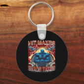 ヒットマックスウィリータックスジムおもしろいボディビルリフト キーホルダー (正面)