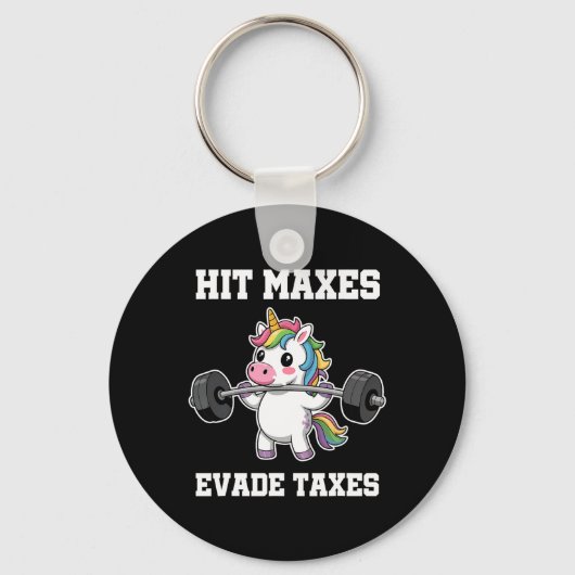 ヒットマックスウィリータックスジムおもしろいボディビルリフト キーホルダー (正面)