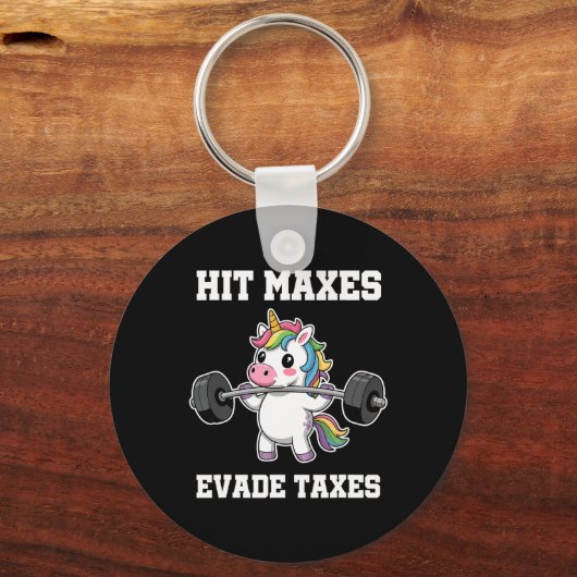 ヒットマックスウィリータックスジムおもしろいボディビルリフト キーホルダー (正面)