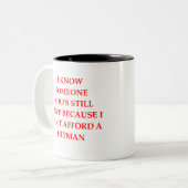 ヒットマン ツートーンマグカップ (正面左)