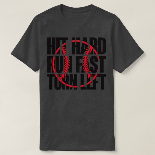 ヒット懸命走速回転離れ Tシャツ (デザイン正面)