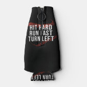 ヒット走懸命早回転離れ野球おもしろい選手 ボトルクーラー (裏面)