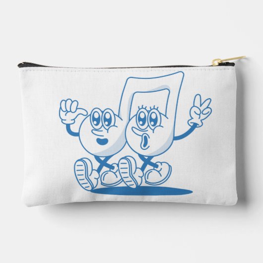 ヒット105.5プリントカットソー小さなアクセサリーポーチ アクセサリーポーチ (裏面)