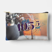 ヒット105.5プリントカットソー小さなアクセサリーポーチ アクセサリーポーチ (正面)