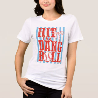 ヒット・ザ・ダン・ボール・ベースボール トライブレンドTシャツ