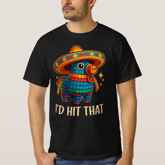 ヒット・ザ・ピナタ・チンコ・デ・マヨ Tシャツ (正面)