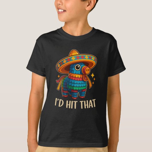 ヒット・ザ・ピナタ・チンコ・デ・マヨ Tシャツ (正面)
