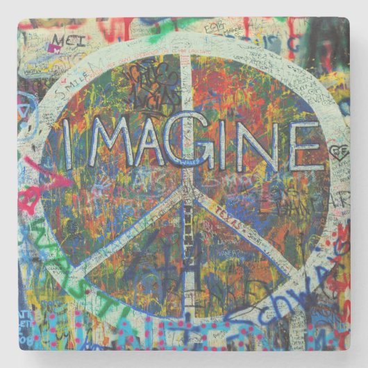 ヒッパイウォールアート ストーンコースター (正面)