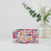 ヒッパイカンパーイエローグランピング 名刺 (スタンド正面)