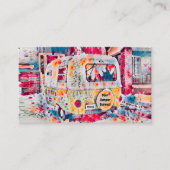 ヒッパイカンパーイエローグランピング 名刺 (正面)