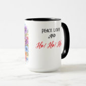 ヒッパイサンタクリスマスコーヒーマグカップ マグカップ (正面右)