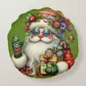 ヒッパイサンタクロー丸まくら ラウンドクッション (裏面)