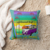 ヒッパイサーフボードトラベルキャンパー装飾用クッション クッション (ブランケット)