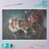 ヒッパイシックな猫デコップページ 薄葉紙 (クラフト)