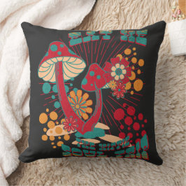 ヒッパイソウルトリップサマーヴィンテージキノコ クッション