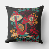 ヒッパイソウルトリップサマーヴィンテージキノコ クッション (正面)