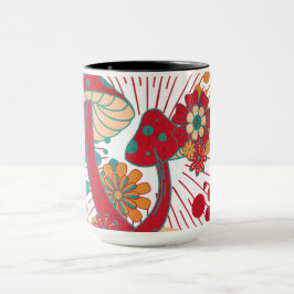 ヒッパイソウルトリップサマーヴィンテージキノコ マグカップ