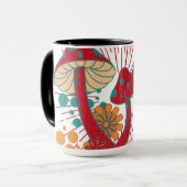 ヒッパイソウルトリップサマーヴィンテージキノコ マグカップ (正面左)