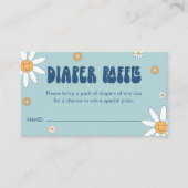 ヒッパイデイズグルービーオムツラッフルチケットブルー エンクロージャーカード (正面)