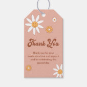 ヒッパイデイズベビーシャワー誕生日メッセージカード ギフトタグ (正面)