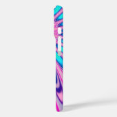 ヒッパイデリカピンクブルー絞り染め Case-Mate iPhoneケース (裏面 / 左)