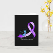 ヒッパイドラゴンフライパープルリボンオーバードーズ認識度 カード (黄色い花)