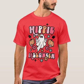 ヒッパイハロウィーンかわいい不気味幽霊カボチャ4589 Tシャツ