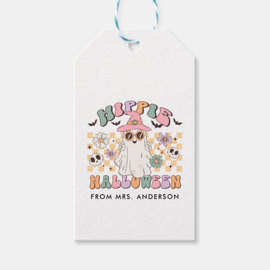 ヒッパイハロウィーングルーヴィレトロ ギフトタグ (正面)
