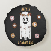ヒッパイハロウィーン幽霊ラウンドピロー ラウンドクッション (裏面)