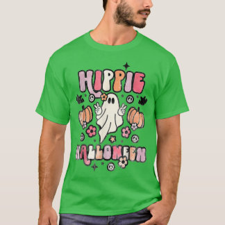 ヒッパイハロウィーン幽霊60s 70sコスチュームGroovy Spoo Tシャツ