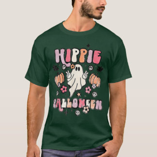 ヒッパイハロウィーン幽霊60s 70sコスチュームGroovy Spoo Tシャツ