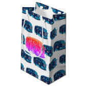 ヒッパイバンカスタム抱き枕 – 小、光沢 スモールペーパーバッグ (裏面アングル)