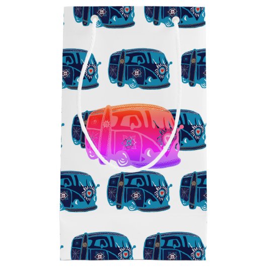 ヒッパイバンカスタム抱き枕 – 小、光沢 スモールペーパーバッグ (正面)