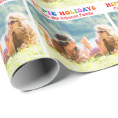 ヒッパイホリデーズヴィンテージファミリーフォトレトロ70s ラッピングペーパー (ロールコーナー)