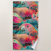 ヒッパイボホビーチタオル ビーチタオル (正面)