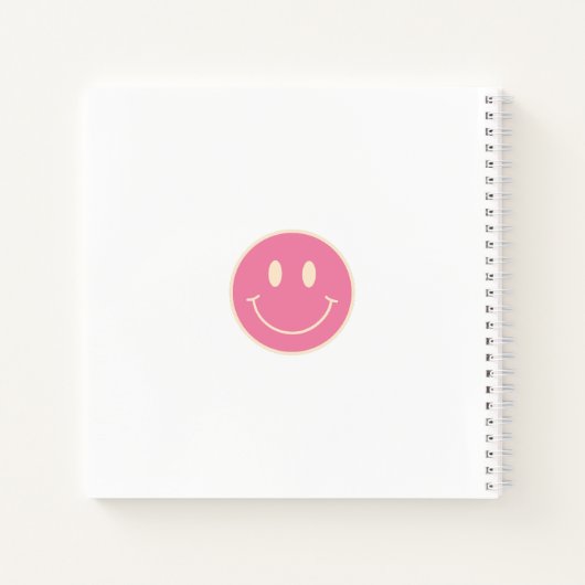 ヒッパイボホフラワーズとスマイルレトロ ノートブック (裏面)