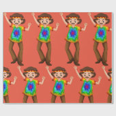 ヒッパイマンラッピング紙 ラッピングペーパー (フラット)