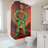 ヒッパイミシガンマン シャワーカーテン (インサイチュ)