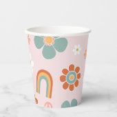 ヒッパイレインボーグルーヴィ誕生日 紙コップ (正面)