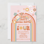 ヒッパイレインボー4th誕生日 招待状 (正面)