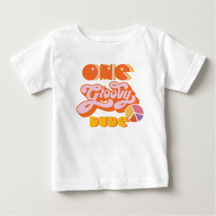 ヒッパイワングルーヴィードドベビーTシャツ ベビーTシャツ