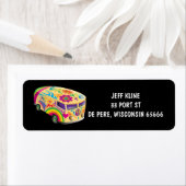 ヒッパイヴァングルーヴィ差出人住所ラベル ラベル (インサイチュ)