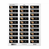 ヒッパイヴァングルーヴィ差出人住所ラベル ラベル (フルシート)