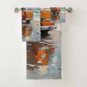 ヒッパイヴァンシースケープトラベラームメントアート バスタオルセット (インサイチュ)