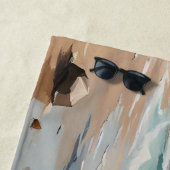 ヒッパイヴァンシースケープトラベラームメントアート ビーチタオル (インサイチュ)